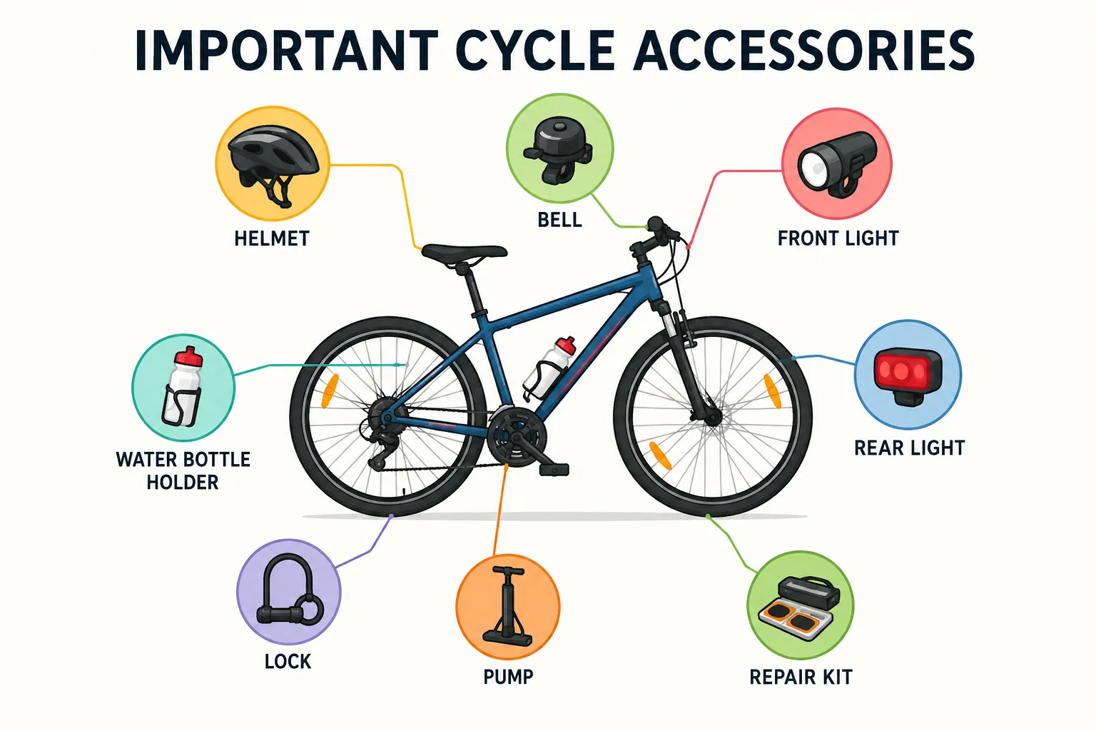 Importance of cycle Accessories